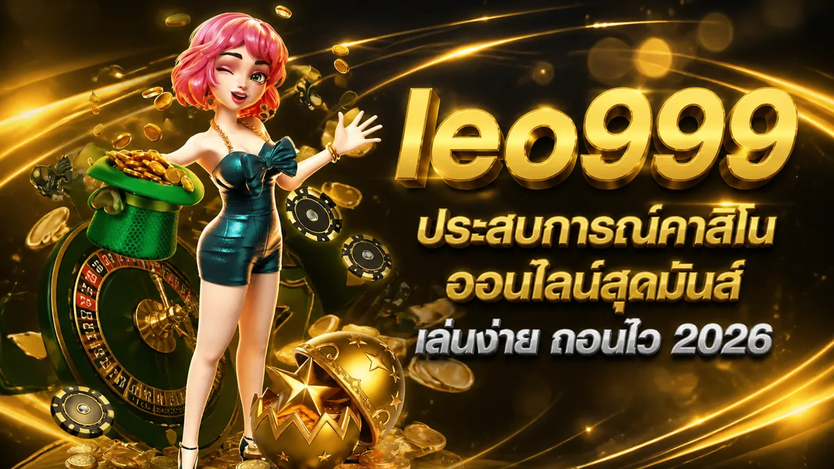 leo999สล็อต: เล่นคุ้มมันส์สุดบนเว็บตรง 2026